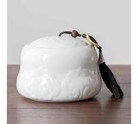 KaBuea Petites Urnes de crémation pour Cendres humaines ou Cendres d'animaux, Mini Urnes décoratives en céramique pour Chats ou Chiens
