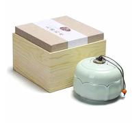 KaBuea Petites Urnes Souvenirs pour Cendres humaines - Petites Urnes commémoratives en céramique, boîte à Cendres de Chien pour Cendres de Chat ou Animal de Compagnie avec boîte exquise (céramique)