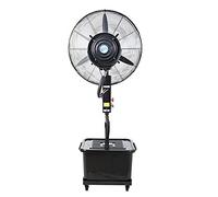 KaBuea Ventilateur brumisateur haute puissance 380 W, oscillation à 120°, 3 vitesses, hauteur réglable de 165 à 206 cm pour jardin, pelouse et serre(One Color,30in)
