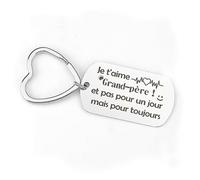 Kabulae Cadeau Papi,Cadeau Papi Noel,Cadeau Papi Anniversaire,Cadeau Papi et Mamie,Porte Clef Papy,Cadeau Fete des Papy,Cadeau Fete des Grands Peres