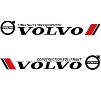 KABUTM 2 Pièces Voiture Emblèmes Logo Sticker pour Volvo XC60 S60 C30 S80 S40 V60 XC90, D'EmblèMe Avant et Arrière D'Autocollant Armatures de Caisse Logo de Remplacement Décoration Accessoires,A