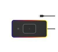 KABUTM Chargeur à Induction pour Voiture pour Tesla Model 3 S X Y, Tapis de Charge sans Fil Antidérapant pour Utilisation Quotidienne en Voiture,A Type-c