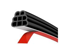 KABUTM Joint de Porte Voiture pour Fiat Panda Punto Ulysse Brava Barchetta, 8 Trous, Autocollant, Protège Contre la Poussière, Étanchéité et Isolation Acoustique, Facile à Installer,B 26m