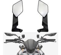 KABUTM Rétroviseurs Moto pour Suzuki GSXS 950 GSX S950 GSXS950 GSXS 950, Retroviseur Moto Embout de Guidon, Miroirs Moto Stealth Kit Miroir, Tourner Rétroviseurs Réglable Pliables