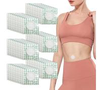 Kabwea 60 Pièces Pansements Jetables Étanches à l'Huile de Ricin, Castor Oil Pack, Castor Oil Patches, Pansements pour le Nombril