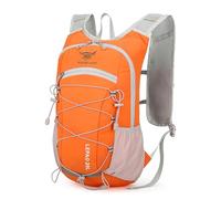 Kabxhueo 30L Sac à Dos Multifonction, Sac a Dos Randonnee Homme Femme, École/Trekking/Randonnée/Camping/Voyage/Escalade/Alpinisme/Alpinisme ou Utilisation Quotidienne,Orange