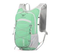 Kabxhueo 30L Sac à Dos Multifonction, Sac a Dos Randonnee Homme Femme, École/Trekking/Randonnée/Camping/Voyage/Escalade/Alpinisme/Alpinisme ou Utilisation Quotidienne,Vert