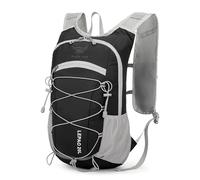 Kabxhueo 30L Sac à Dos Multifonction, Sac a Dos Randonnee Homme Femme, École/Trekking/Randonnée/Camping/Voyage/Escalade/Alpinisme/Alpinisme ou Utilisation Quotidienne,Noir
