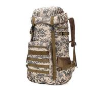 Kabxhueo Grand Sac à Dos Tactique Militaire 70L Sac à Dos de Randonnée Molle Etanche Sacs a Dos Sac a Dos Survie Camouflage pour Homme Femme Voyage Camping Chasse Trekking Sport Plein air,City