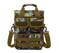 Kabxhueo Sac à Bandoulière Tactique Sac à Dos Militaire Sac à Main Homme Sac Sacoche Multifonction Petit Sac à Outils Sac d'Epaule Imperméable pour Randonnée Camping Voyage Chasse,Jungle