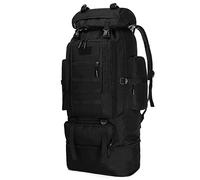 Kabxhueo Sac à Dos de Randonnée 100L pour Homme et Femme, Tactique Militaire Survie Imperméable Camouflage pour Randonnee Voyage Chasse Trekking