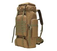 Kabxhueo Sac a Dos Militaire de Randonnée 80L Sac à Dos Randonnee pour Homme Sac a Dos Armee Tactique Grande Capacité étanche Sacs Sac de Survie pour Voyage Camping Chasse Trekking Alpinisme,Kaki