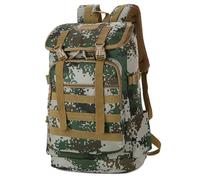 Kabxhueo Sac à Dos Randonnée 40L pour Homme Femme Imperméable Sac à Dos Militaire de Grand Volume Sac Tactique Voyage Multifonction Sac a Dos de Randonnee pour Trekking, Camping, Pêche,Dgt