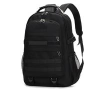 Kabxhueo Sac à Dos Voyage Tactique 50L Randonnée Imperméable Sac À Dos Grande Capacité Militaire Sac à Dos Ordinateur Portable Trekking Homme Femme pour Le Sports en Plein Air Camping,Noir