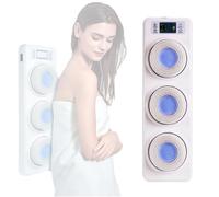 KACBFEE Brosse exfoliante électrique Murale pour Le Dos, Brosse corporelle rotative Automatique, Brosse pour Le Dos étanche et Rechargeable, pour Le Bain et Le Nettoyage, pour Hommes et Femmes.