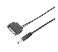 KACCDE 1 paire de câbles d'alimentation efficaces DC5521 12 V mâle vers CC 5,5 x 2,1 / DC 5,5 x 2,5 mm pour extension d'ordinateur moderne