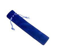 KACCDE 1 petite trousse à crayons pour protéger les cadeaux, les stylos, les stylos, les supports à une seule manche avec cordon de serrage, sac de rangement pour outils d'écriture, bleu, Beauté de