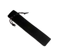 KACCDE 1 petite trousse à crayons pour protéger les cadeaux, les stylos, les stylos, les supports à une seule manche avec cordon de serrage, sac de rangement pour outils d'écriture, Noir , Beauté de