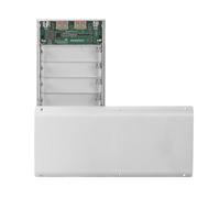 KACCDE Boîte de sources d'alimentation 8 emplacements 18650 Boîtier de batterie détachable Source d'alimentation Boîtier LED USB C Charge rapide