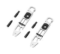 KACCDE Boucle de suspension à la taille - Porte-clés - Décapsuleur - Clip de suspension - Porte-clés multifonction - Outil multifonction