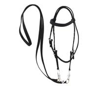 KACCDE Bride de cheval sans odeur avec boucles argentées, surfaces lisses en nylon doux pour un nettoyage sans effort