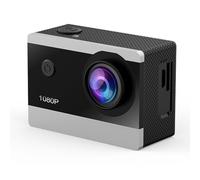 KACCDE Caméra de sport 1080p pour plongée et vélo avec objectif de vision large de 140 degrés et caméra d'action nocturne sous l'eau