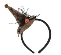KACCDE Coiffe de sorcière en tissu sympathique pour cosplay, événement, anniversaire, célébration confortable, bandeau de sorcière sur le thème