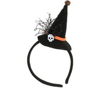 KACCDE Coiffe de sorcière en tissu sympathique pour cosplay, événement, anniversaire, célébration confortable, bandeau de sorcière sur le thème