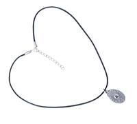 KACCDE Collier avec pendentif carte de tarot en acier inoxydable robuste avec chaîne réglable pour des déclarations de mode uniques