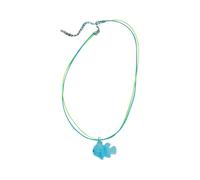 KACCDE Collier tendance avec motif poissons-clowns - Collier tendance avec chaîne de clavicule