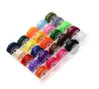 KACCDE Composants de fixation en fibre polyvalents pour pêche à la mouche, facile à utiliser, leurres de pêche à la mouche, ensemble d'accessoires