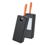 KACCDE Coque batterie détachable pour 16 21700, noir 10 W | Ne nécessite pas de soudure, boîte de charge protégée pour lampe de camping LED, multi-mode et applications extérieures
