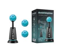 KACCDE Ensemble complet d'entraînement de baseball avec lanceur automatique et sac de transport pour entraînement individuel d'équipe d'entraînement de baseball multi-âge