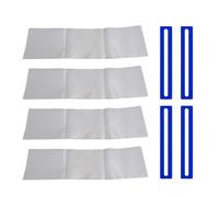 KACCDE Ensemble d'accessoires de Mahjong complété avec 4 pochettes d'instructions et 4 guides de règles pratiques pour la recherche de règles, ensemble d'accessoires de Mahjong