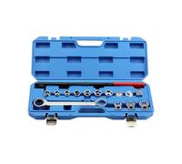 KACCDE Ensemble d'outils de courroie de moteur avec poignée ergonomique - 15 pièces - Pour réparation automobile