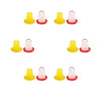 KACCDE Ensemble mangeoire et abreuvoir pour poussins 2. Poulet et oiseaux automatiques Équipement d'alimentation pour volaille