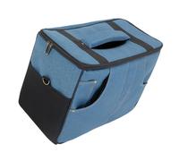 KACCDE Étui de rangement portable pour guitare électrique - Rembourrage en tissu antidérapant - Base en caoutchouc - Transport sûr - Indispensable pour le voyage, bleu, M, Beauté de masse
