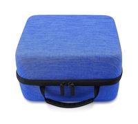 KACCDE Étui de transport de voyage pour tourne-disque Rockin - Sac de rangement antichoc avec poignée de protection pour un transport facile, bleu, Beauté de masse