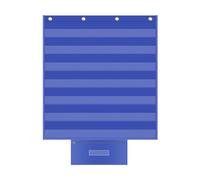 KACCDE Grand tableau de poche à suspendre pour enseignant pour vocabulaire, mathématiques, sciences, planification de leçons, bandes de phrase, support pour vocabulaire, sac de rangement en polyester