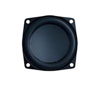 KACCDE Haut-parleur étanche de 6,3 cm 15 W avec contour en caoutchouc | Bords et construction en caoutchouc avec revêtement étanche IPX5 pour des basses profondes pour une utilisation en extérieur
