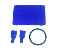KACCDE Kit d'épissure de réparation avec deux fixations pour ruban adhésif de 1/4 en 1/2 po pour une coupe facile Ensemble bobine à bobine enregistreur bloc d'épissure