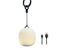 KACCDE Lampe à suspendre LED à intensité variable en forme d'œufs rechargeables pour sac à dos, tente, lampe d'extérieur pour sac à dos, tente, lumières à presser