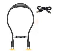 KACCDE Lampe de cou LED rechargeable par USB, 3 niveaux de luminosité, lumière flexible portable pour la course de nuit, la lecture, le tricot, les voyages, le cou LED pour la lecture