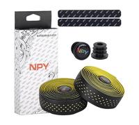 KACCDE Lot de 2 bandes antidérapantes pour guidon de vélo, anti-vibrations, absorbant la transpiration, faciles à installer