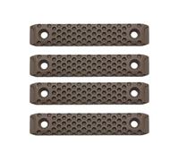KACCDE Lot de 4 protège-mains antidérapants en nylon à profil bas, accessoires de modification pour fixations sécurisées et accessoires décoratifs durables