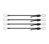 KACCDE Lot de 4 sangles flexibles pour filet de tennis conçues en utilisant une approche sécurisée pour des attaches précises et portables
