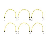 KACCDE Lot de 6 attaches réglables en caoutchouc multi-usages pour mobilier, moto, meubles et vélos avec attaches à crochet sécurisées