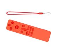 KACCDE Manchon de protection en silicone pour télécommande XMRM-N5 Rouge | Découpe creuse avec design antidérapant et résistant à la poussière, coque légère et flexible en silicone, facile à utiliser