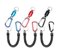 KACCDE Mousqueton Boucle de Pêche à la Mouche Support Lanière Clip Magnétique Libération Filet Support de Libération de Filet