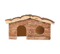 KACCDE Niche en bois pour petits animaux, abri pour hamster, maison de jeu, écureuils, accessoire de meubles